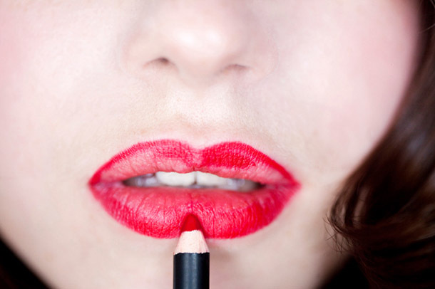 Lipstick step by step