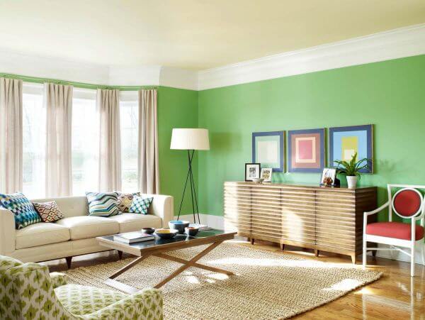warna cat bikin suasana rumah lebih menyenangkan hijau