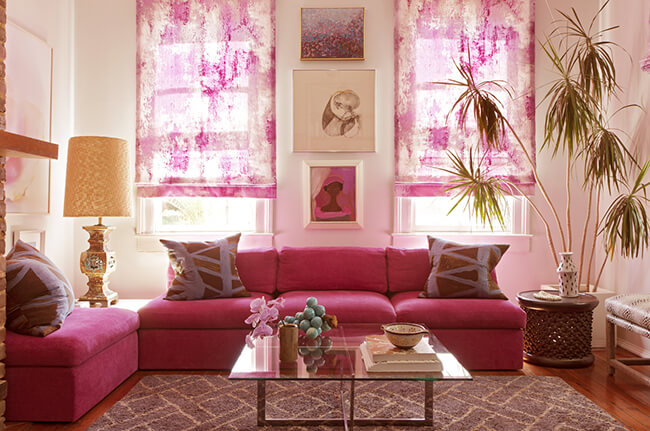 warna cat bikin suasana rumah lebih menyenangkan pink