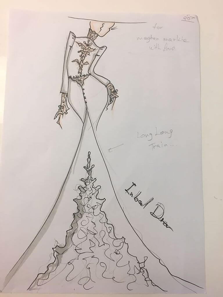 Rancangan Desain Gaun Pernikahan Meghan Markle Terungkap ke Publik