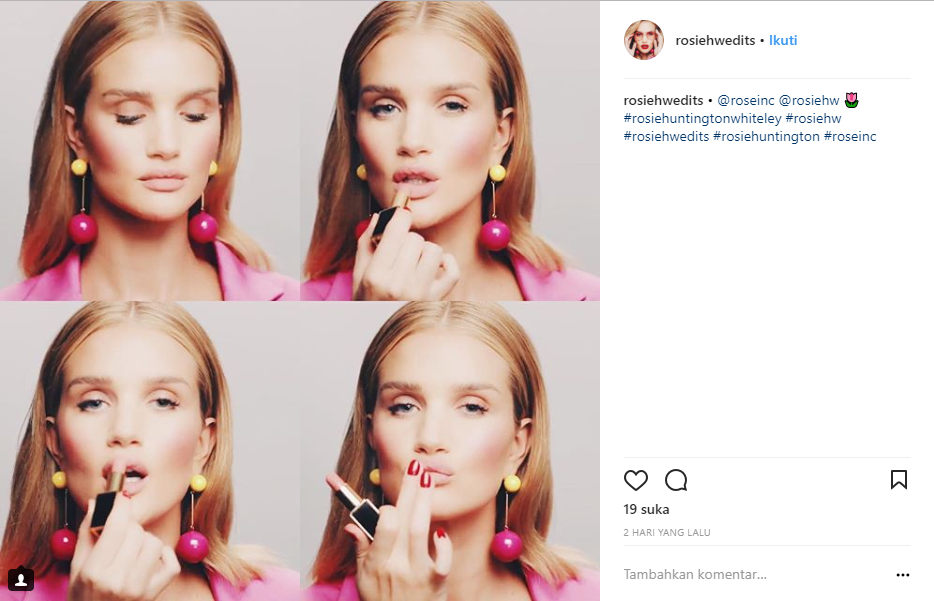 Rosie Huntington-Whiteley Akan Luncurkan Beauty Brand?