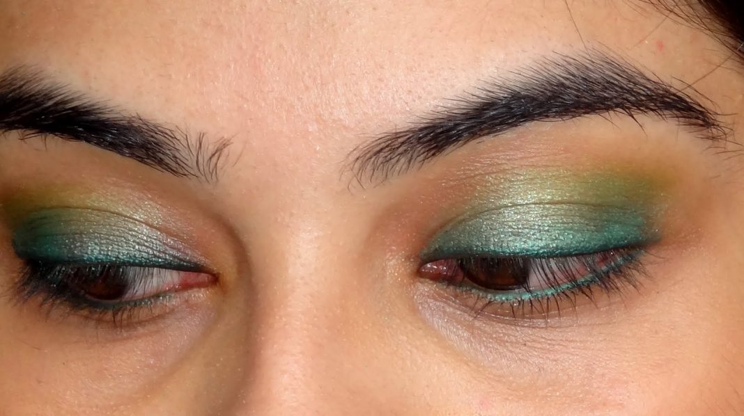 inspirasi eyeshadow hijau