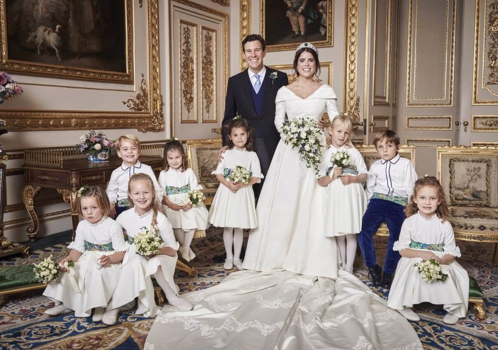 Foto-Foto Resmi dari Pernikahan Putri Eugenie, Super Manis!