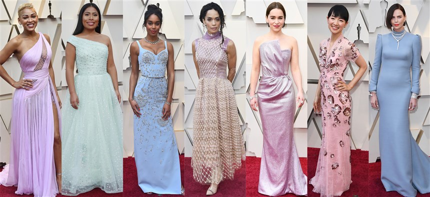 Mulai dari Gaun Pink Sampai Romantic Ruffle, Inilah Gaya Busana di Oscar 2019