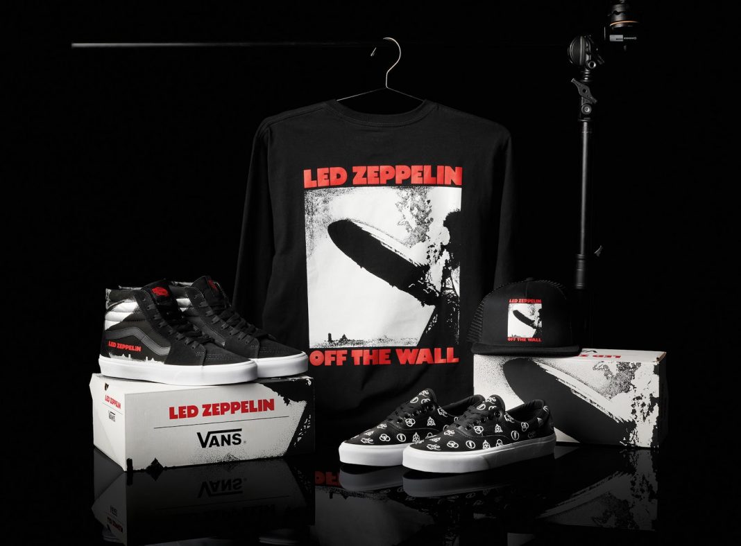 Rayakan Ulang Tahun ke-50, Led Zeppelin Berkolaborasi dengan Vans Luncurkan Dua Sneaker Kece!