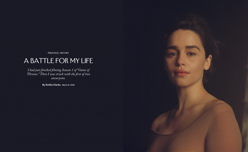 Emilia Clarke Meluncurkan Lembaga Amal 'Same You'
