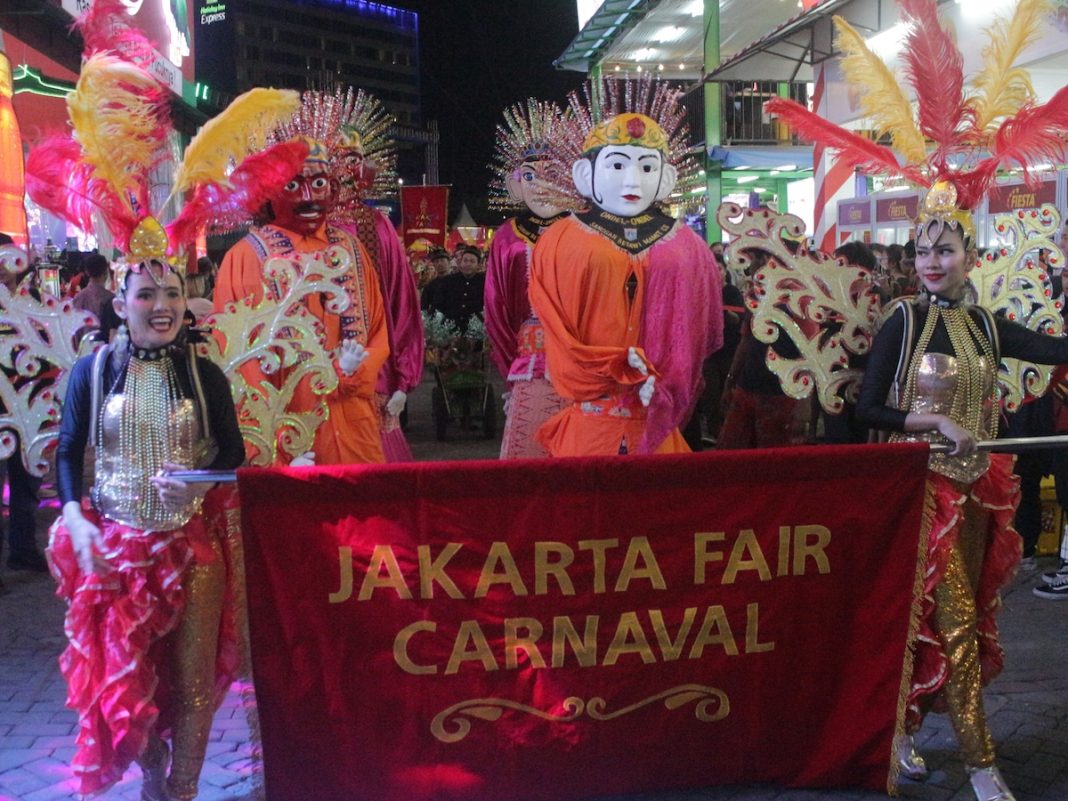 Meriahnya Parade Carnaval Jakarta Fair Kemayoran 2019