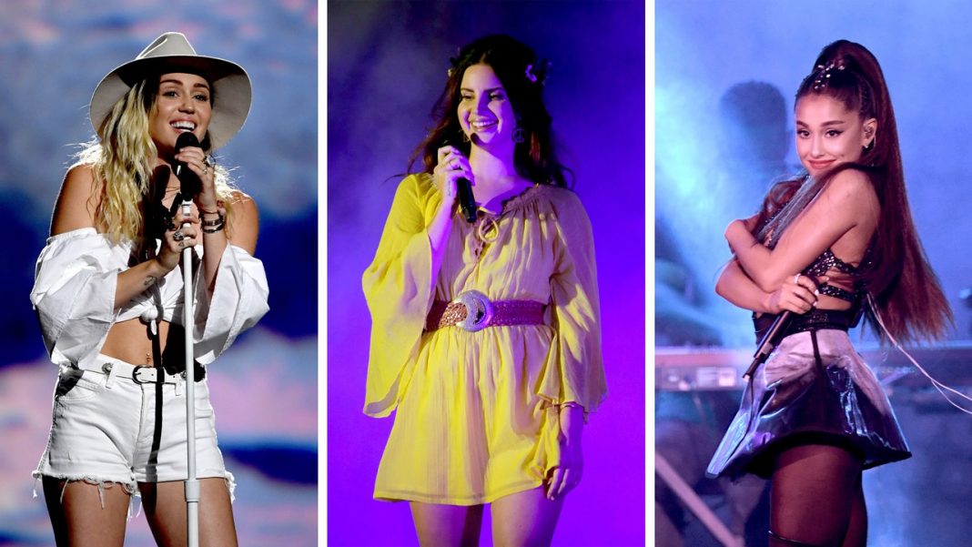 Ariana Grande, Miley Cyrus, dan Lana Del Rey Resmi Umumkan Kolaborasi