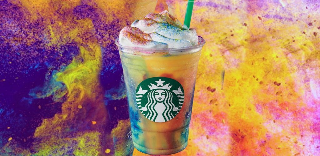 Menu Unik Khas Musim Panas, Starbucks Rilis New Tie-Dye Frappuccino