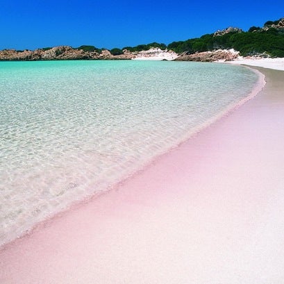 Destinasi Pantai dengan Pasir Pink di Seluruh Dunia