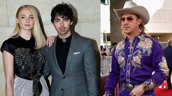 Joe Jonas & Sophie Turner Menyita Ponsel Diplo di Perayaan Kedua Pernikahan Mereka