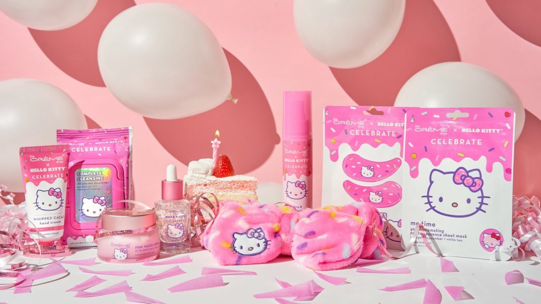 Fans Hello Kitty Merapat! The Crème Shop Luncurkan Koleksi Skincare Hello Kitty
