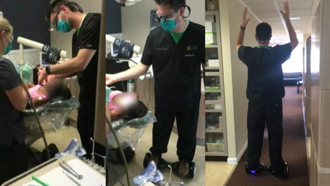 Dokter Gigi Dapat Puluhan Tuntutan Setelah Cabut Gigi Pasien sambil Naik Hoverboard
