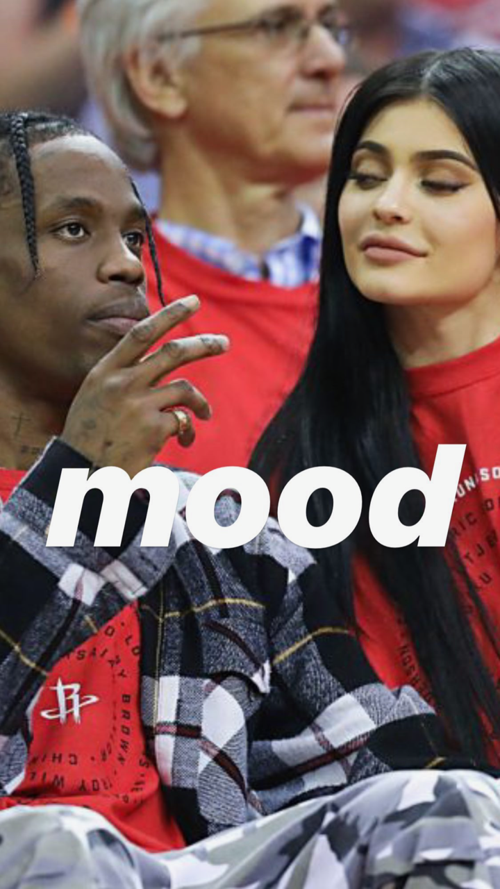 Unggah Foto Sang Mantan Kekasih Travis Scott, Kylie Jenner: "It's a Mood"
