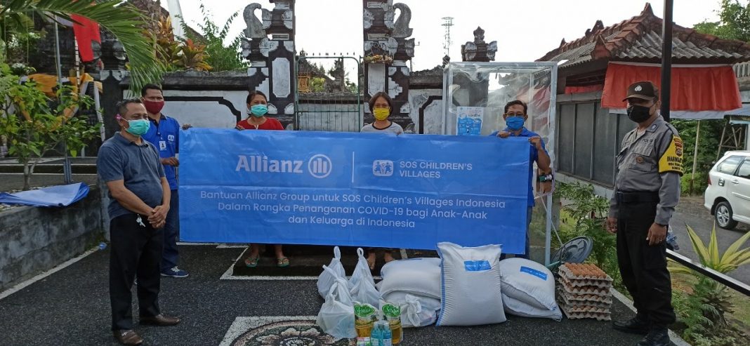 Penanganan Covid-19, Allianz Group Bantu Ratusan Keluarga Dampingan SOS Children’s Villages