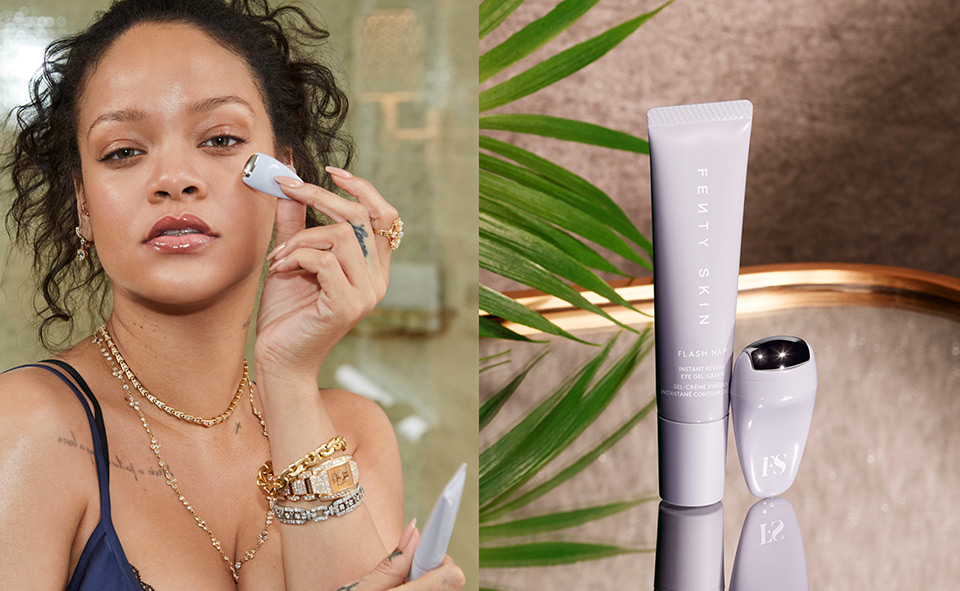 Atasi Dark Circle, Rihanna Perkenalkan Produk Baru Flash Nap Instant Revival Eye Gel-Cream