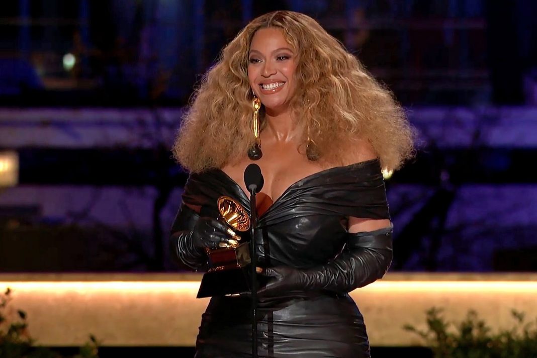 Beyonce Cetak Rekor Jadi Penyanyi Perempuan Peraih Grammy Terbanyak