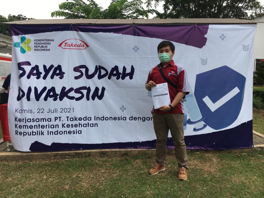PT Takeda Indonesia Beri Vaksin Gratis untuk 180 Karyawan, Dukung Tanah Air ‘Kebal’ Corona