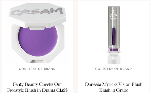 Butuh Inspirasi Makeup Purple Blush Ala TikTok? Cek Di Sini!