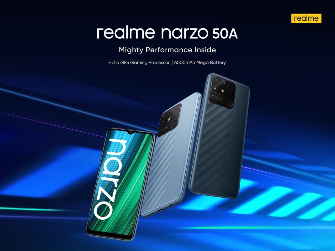 Realme Narzo 50A Smartphone Mumpuni di Akhir Tahun 2021