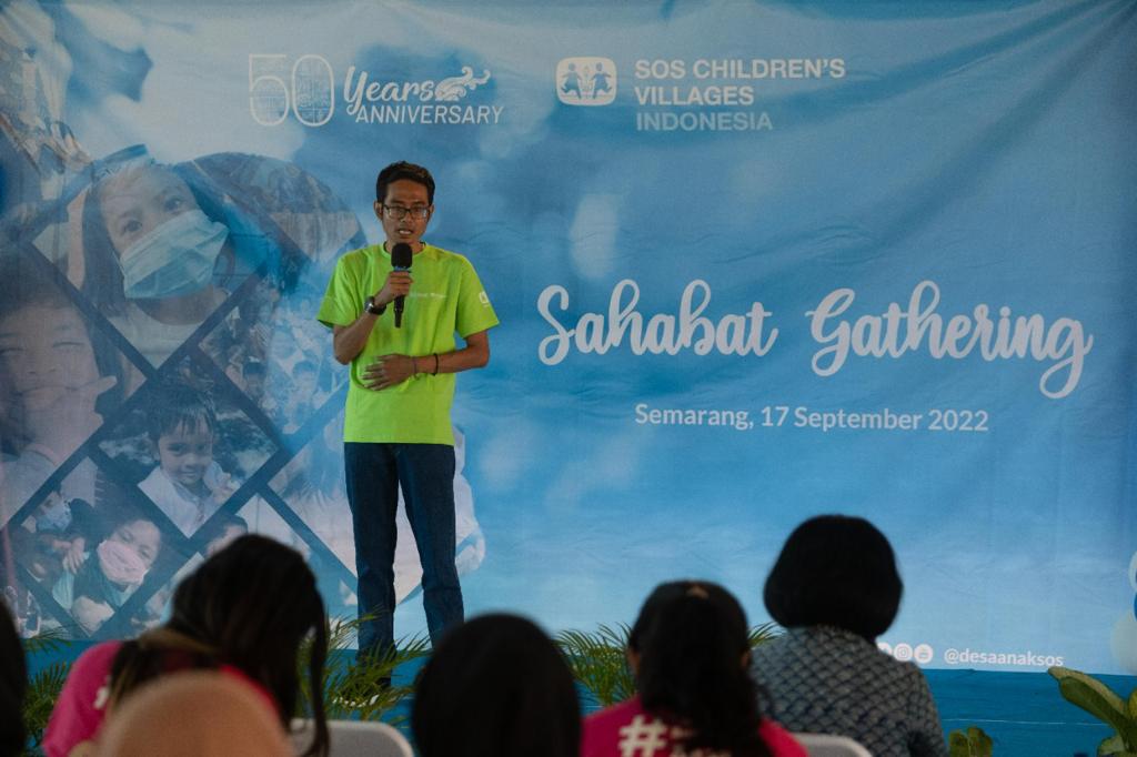 Silaturahmi Sahabat, acara silaturahmi SOS Children's Villages bersama para donatur di Semarang