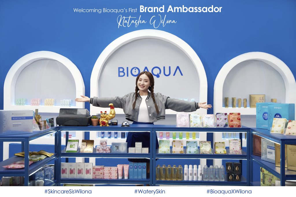 Bioaqua mengumumkan Natasha Wilona sebagai brand ambassador pertamanya