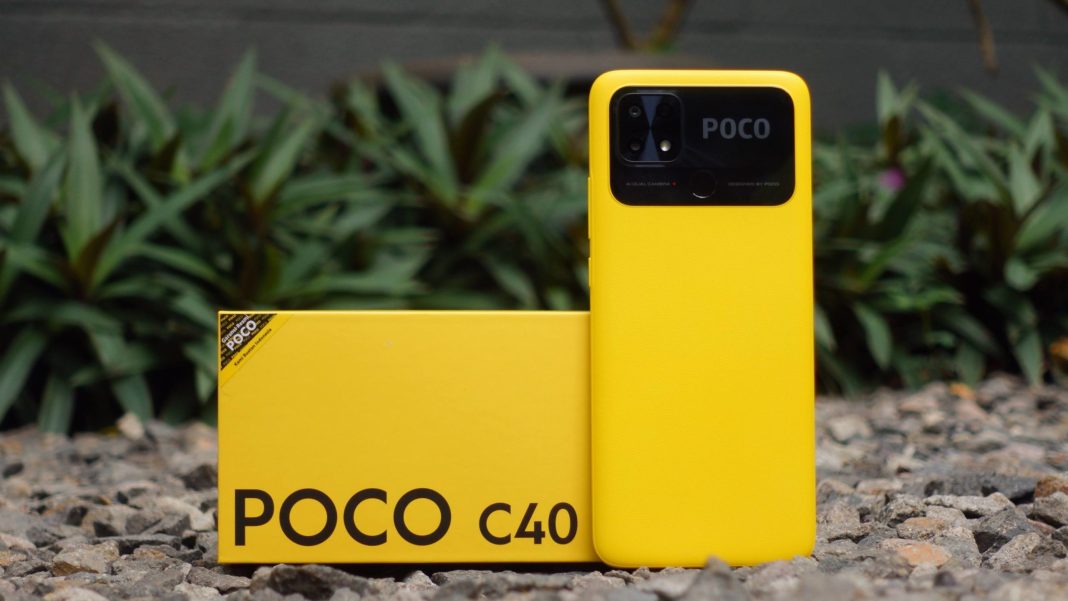 Smartphone Poco C40 Performa Sempurna di kelas Entry Level