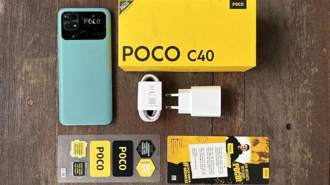 Smartphone Poco C40 Performa sempurna di kelas entry-level