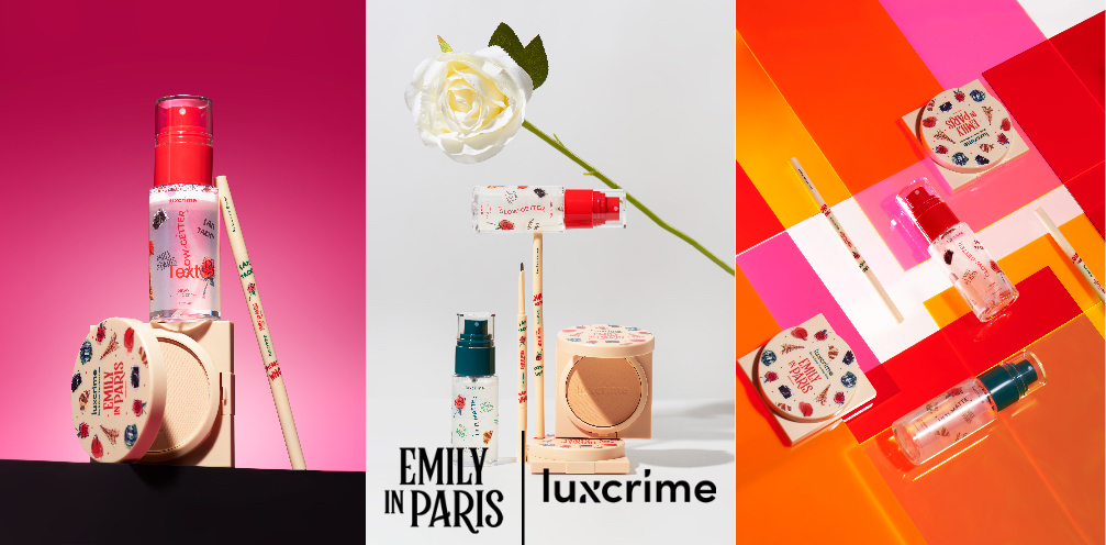 Luxcrime Kolaborasi dengan Serial Emily in Paris, Hadirkan Tiga Produk Andalan