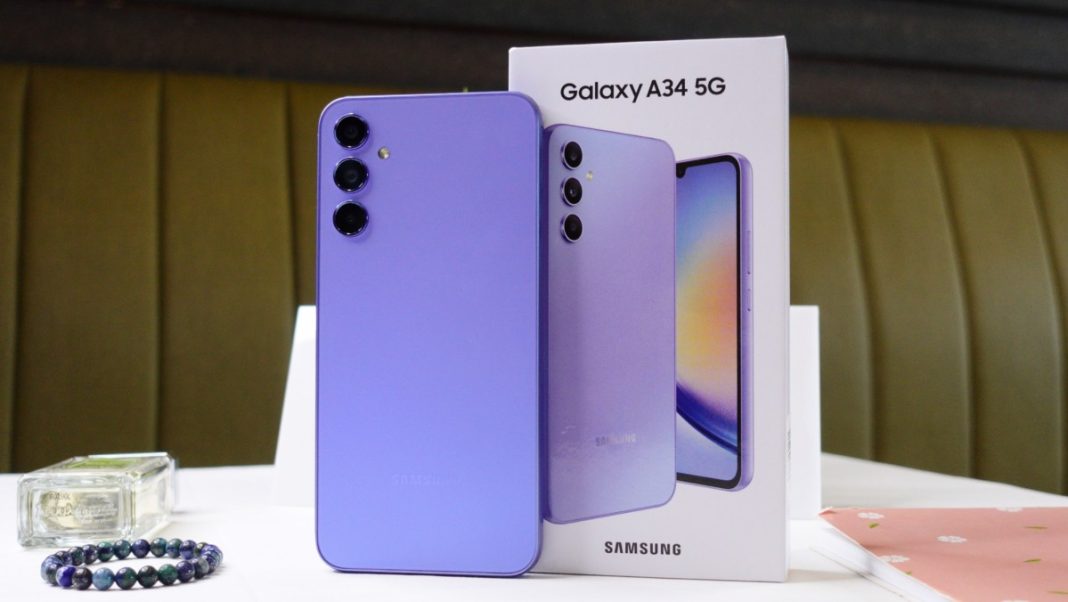 Smartphone Galaxy A34 5G Ponsel Terbaru Samsung yang Menggoda