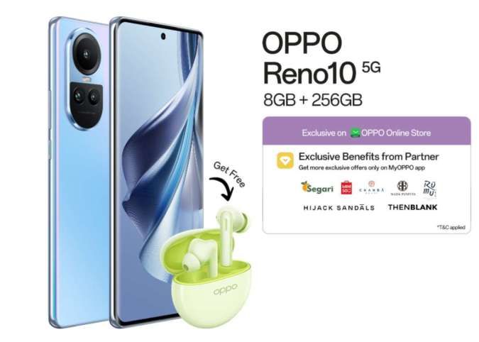 OPPO Reno 10 Mewujudkan Performa dan Gaya yang Memikat