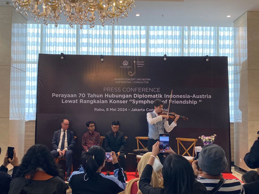 Konser “Symphony of Friendship”, Ajang Perayaan 70 Tahun Persahabatan Indonesia-Austria