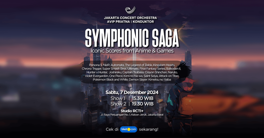 meramuda - Siap-siap War Ticket Symphonic Saga Musik Ikonik dari Anime dan Game